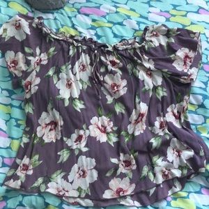 Off the shoulder top